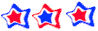Red, White, & Blue Stars